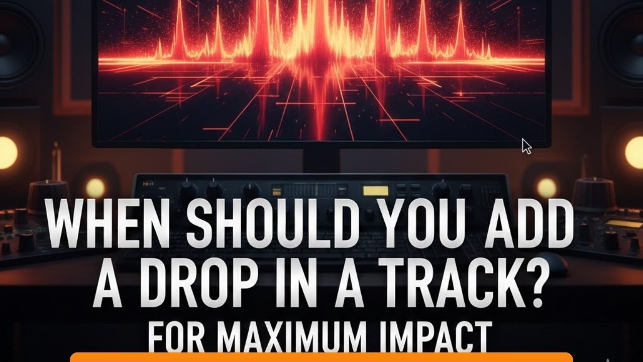 when should you add a drop in a track